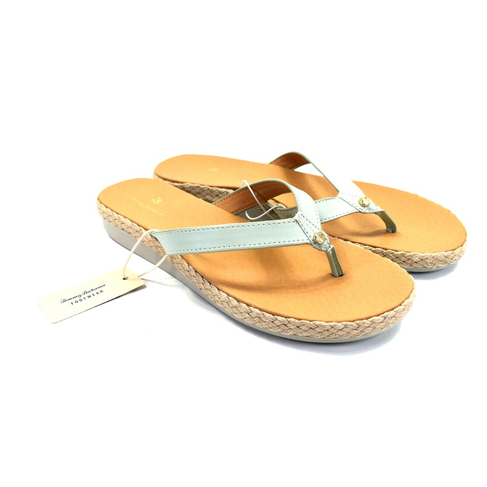 Tommy Bahama Thomas Women's Sandals Seafoam Green Size 10 M NWT